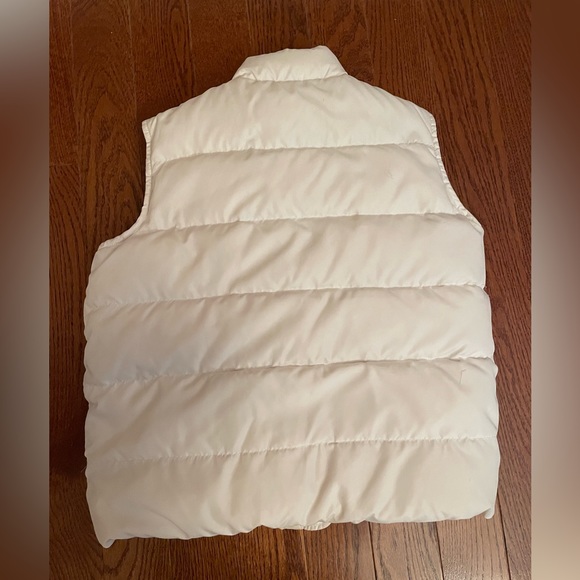 Gap Kids XL white puffer vest - Picture 6 of 9